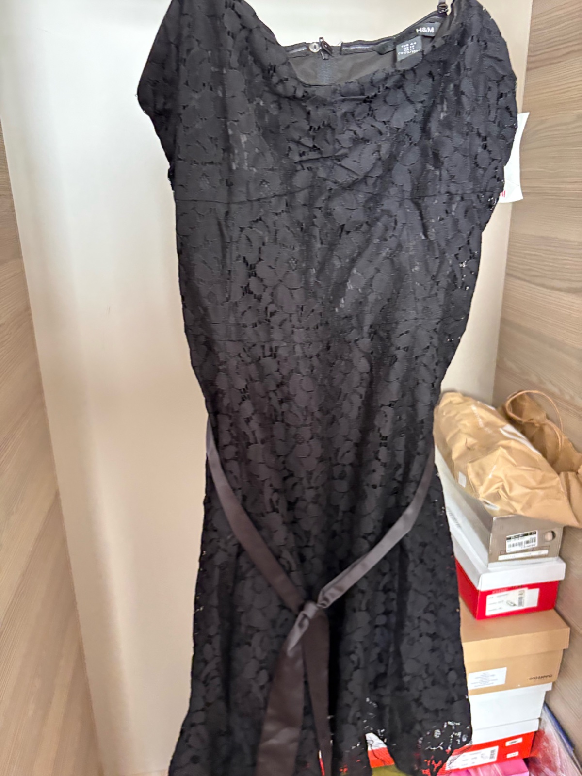 Robe dentelle noir 