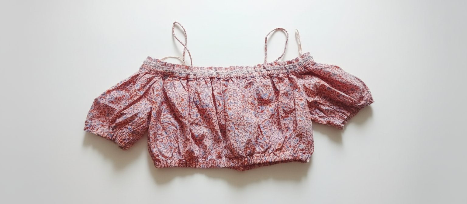 Crop top marque zara