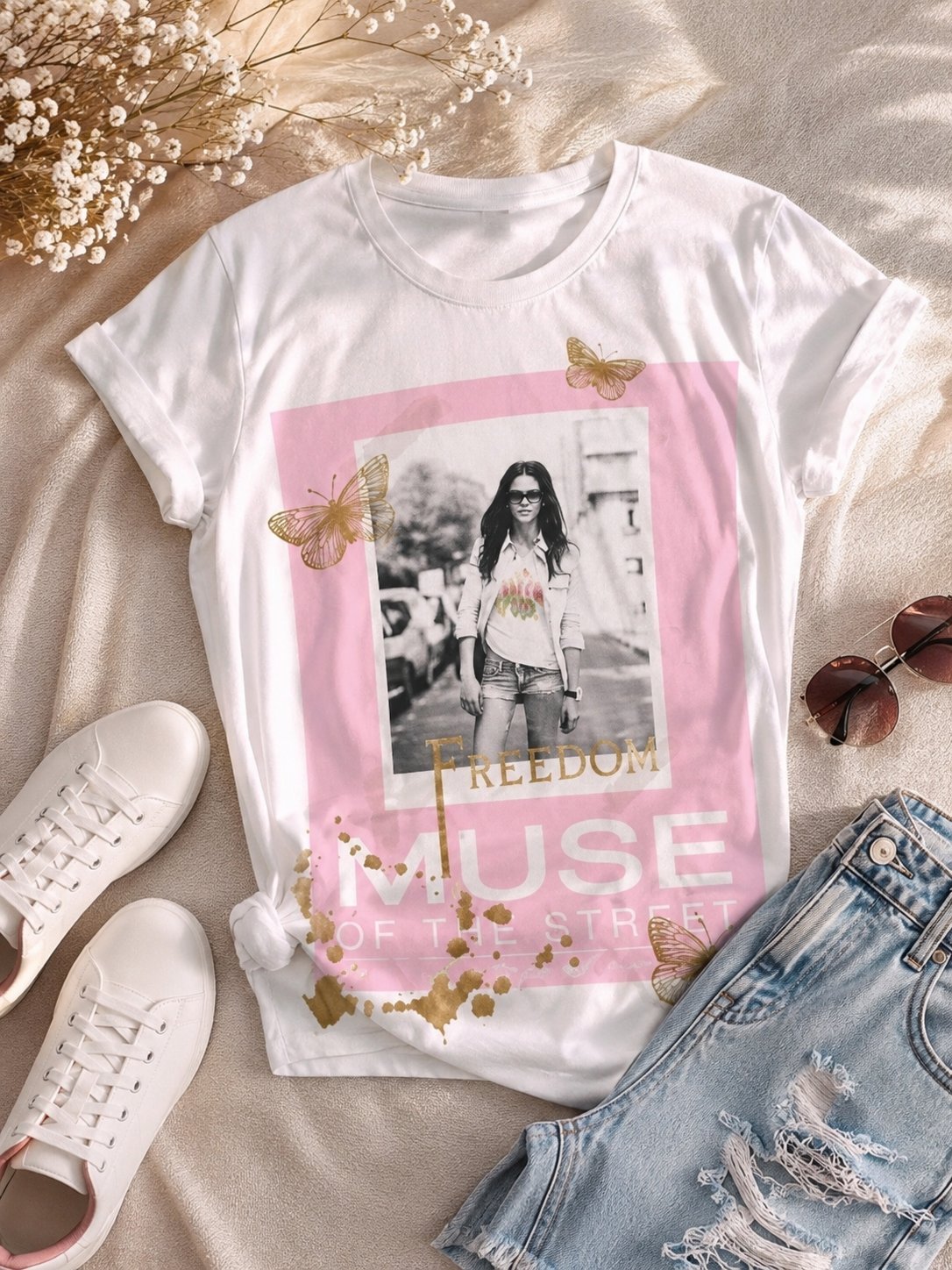 Tee-shirt femme Taille M pour été 
