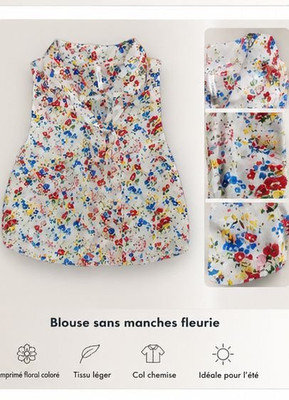 Chemisette sans manche