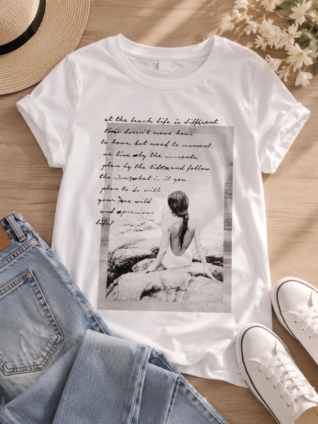 Pull blanc 