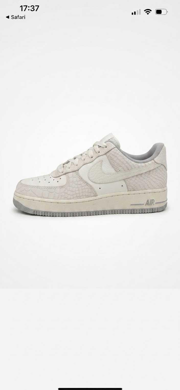 AIR FORCE 1077 LOW - white python dx