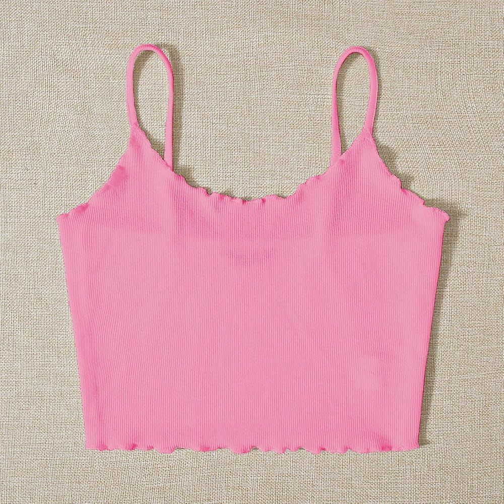 Crop Top Shein Rose