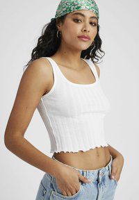 Crop Top Blanc 