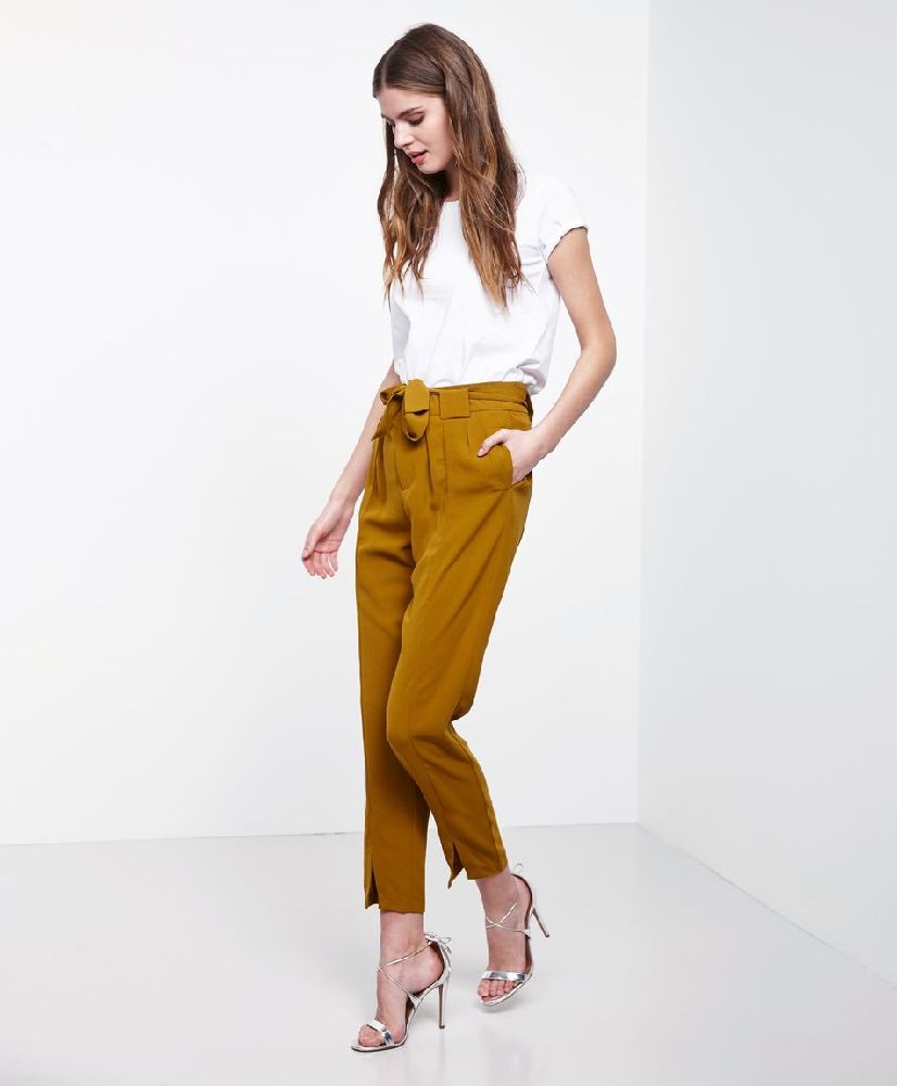 Pantalon promod super taille haute 