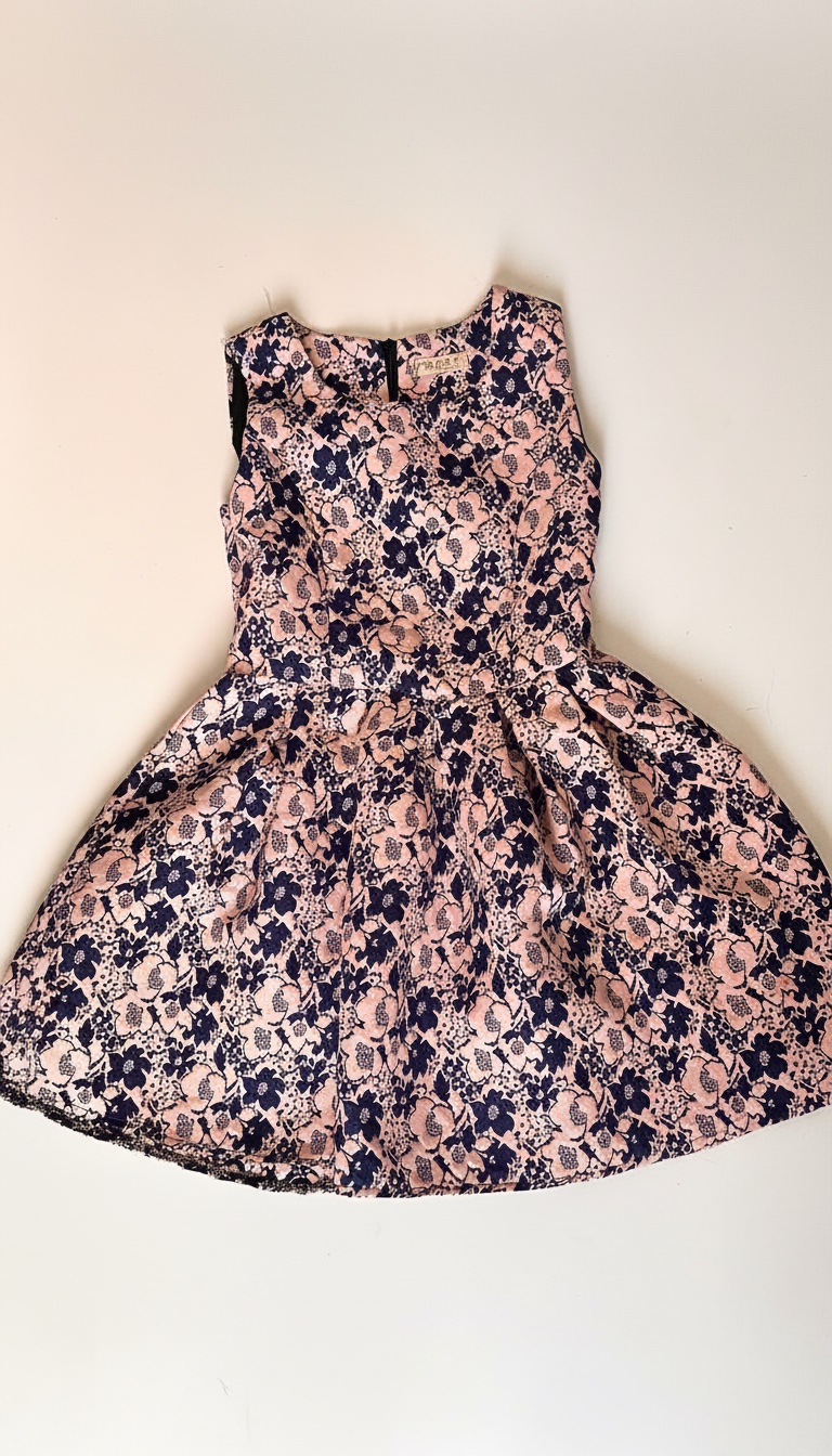 Robe fleurie courte