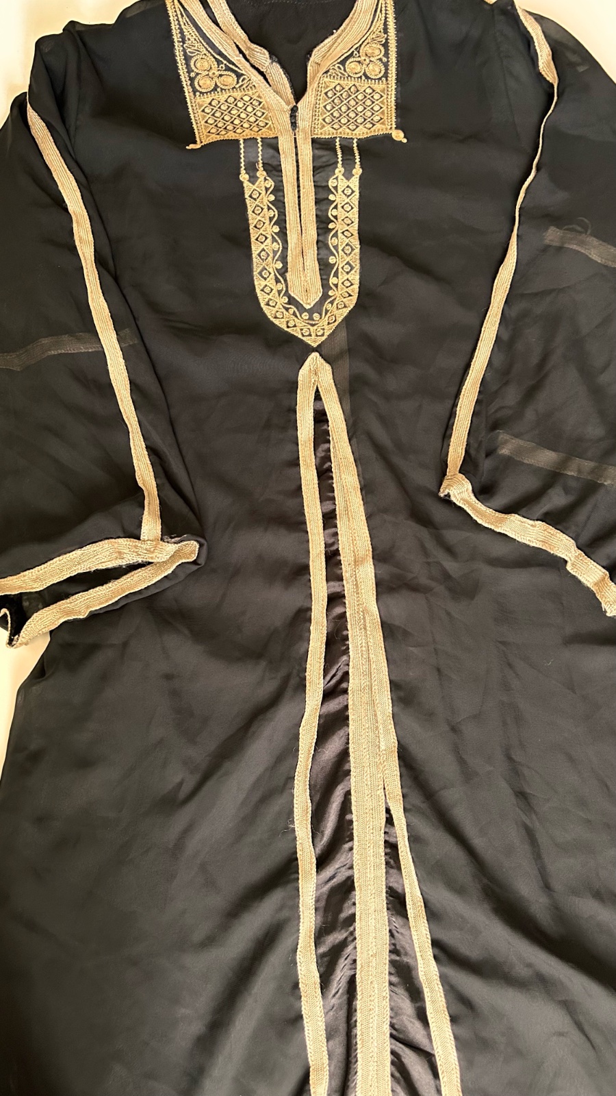 Koftan noir 2pieces