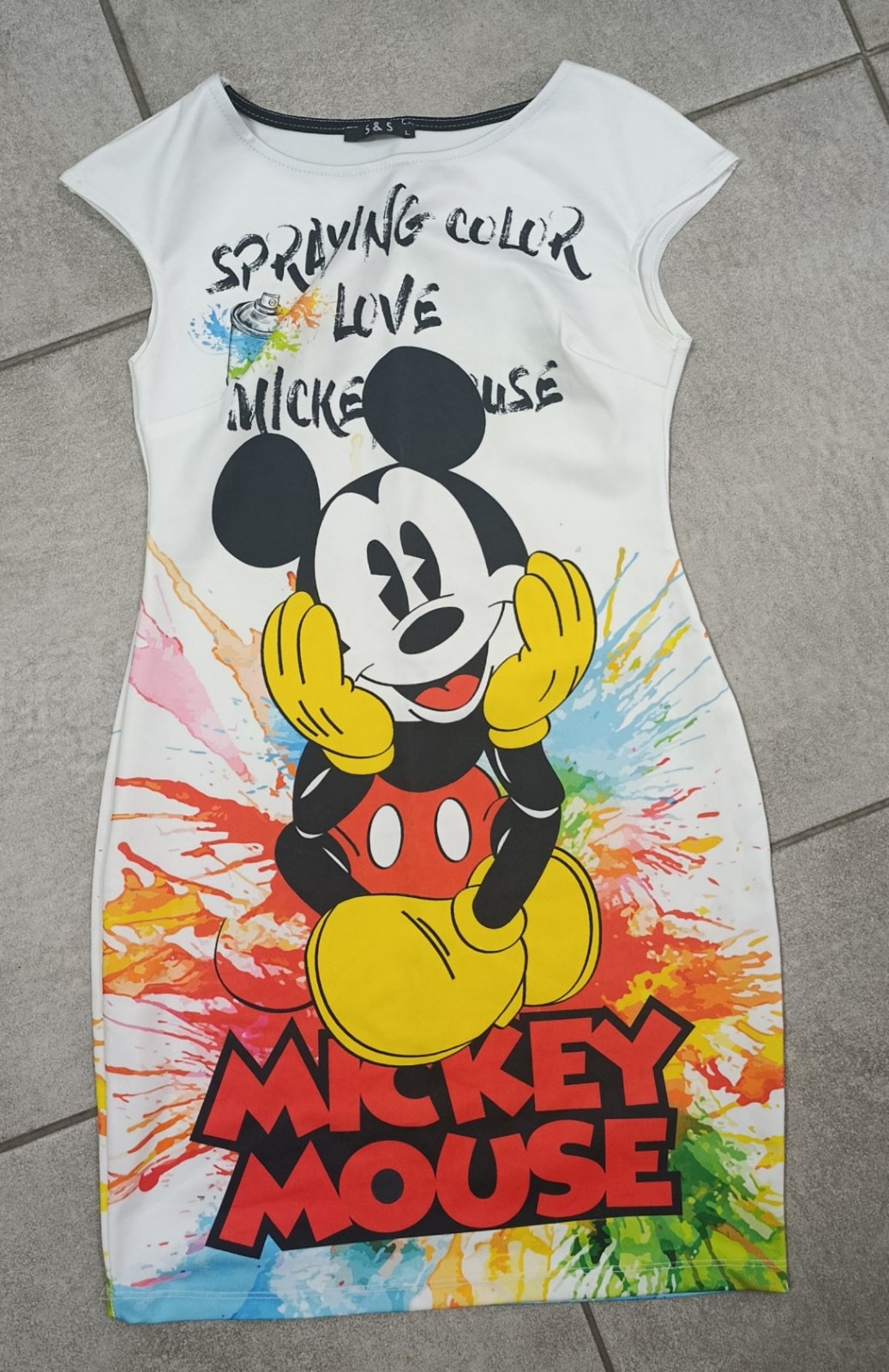 Robe Imprimé Mickey Mouse
