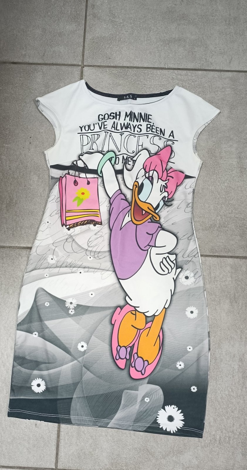 Ribe imprimé Daisy Duck
