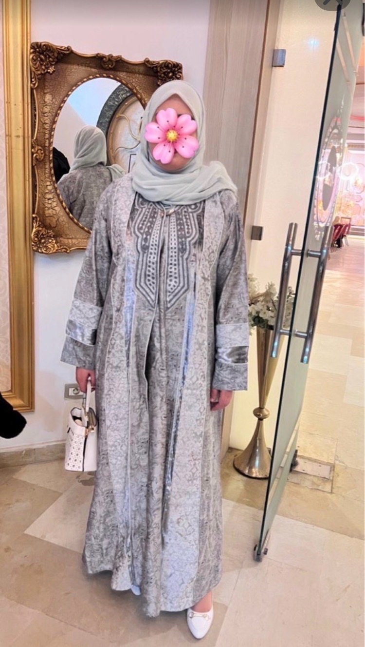 Abaya big size très elegante legere pour éte