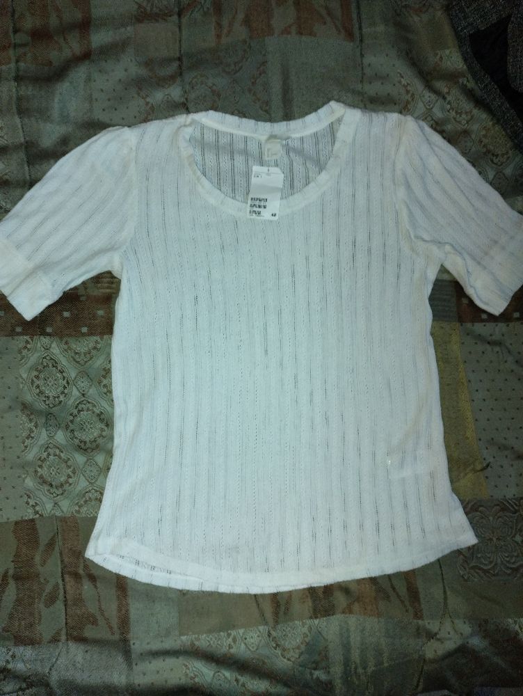 T-shirt blanc h&m 🤍🤍🤍🔥