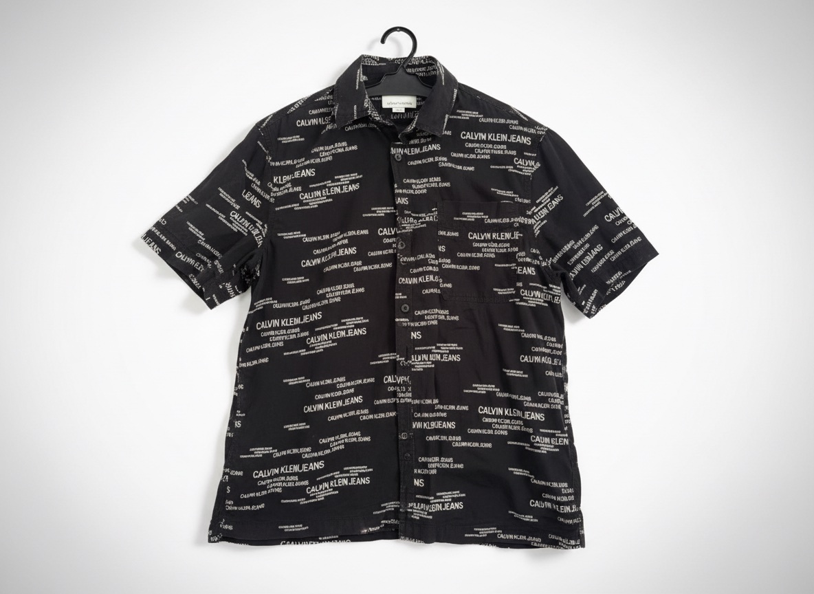 Chemise noir calvin klein