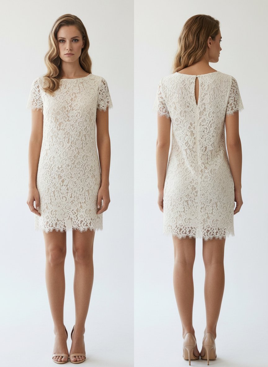 Robe dentelle 