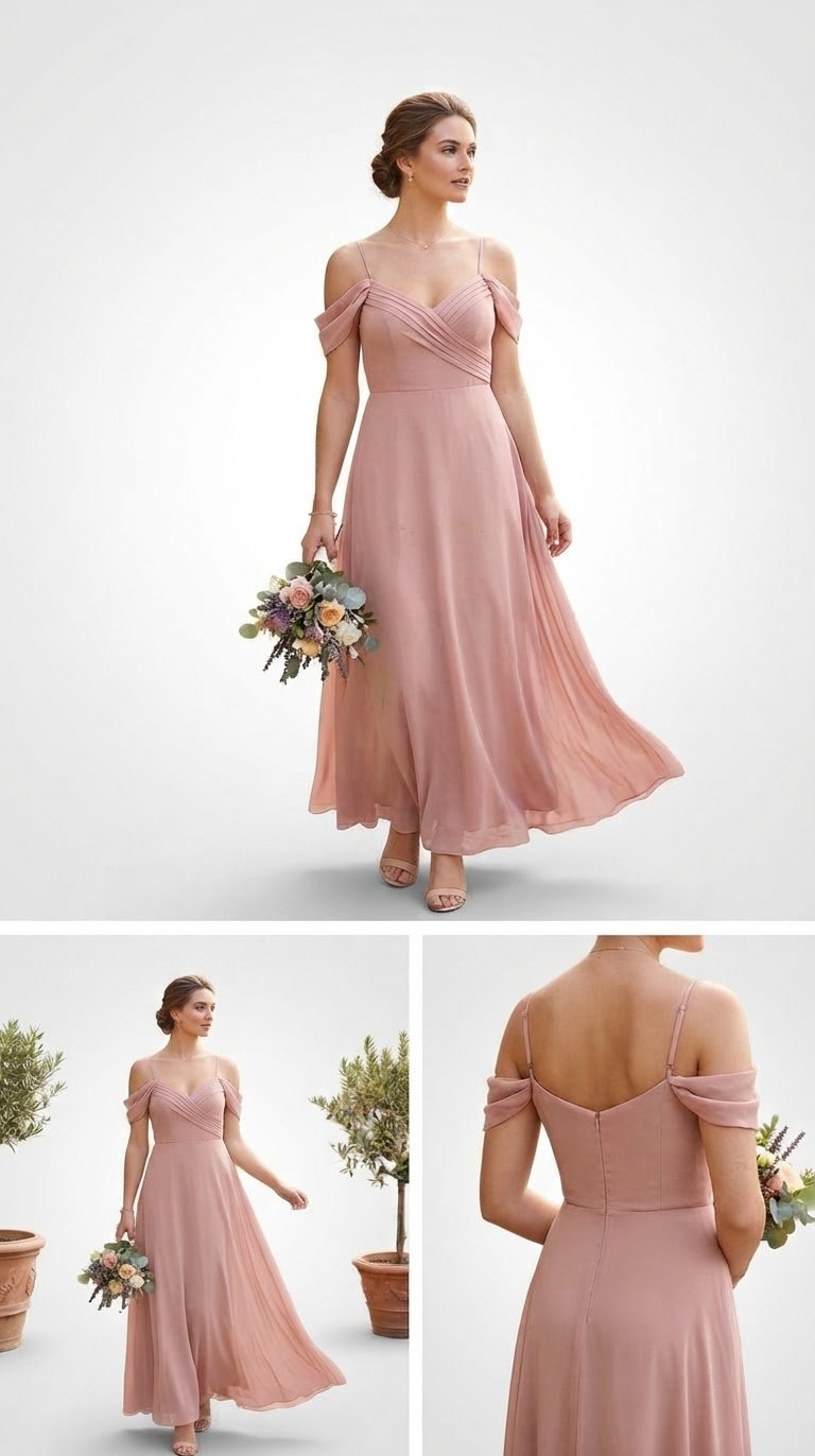 Robe en mousseline 