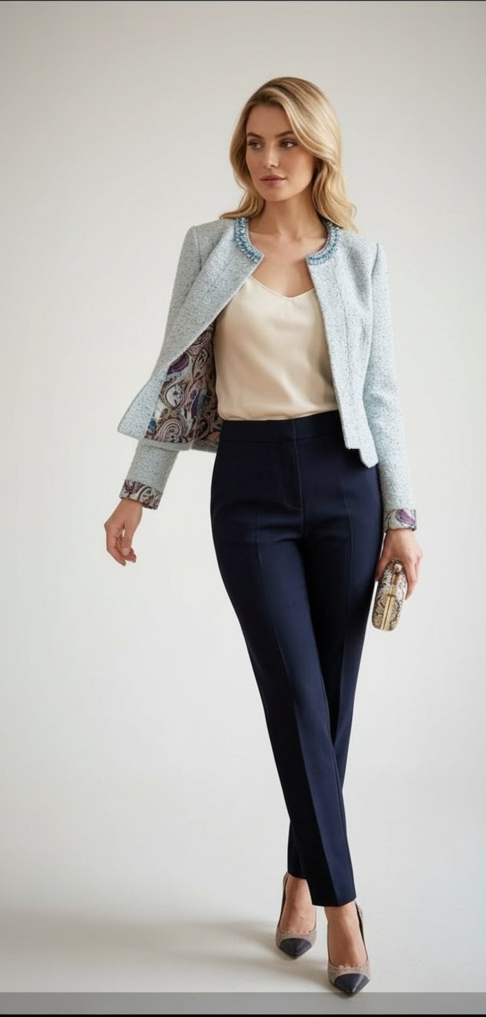 Veste en tweed Ted Baker 