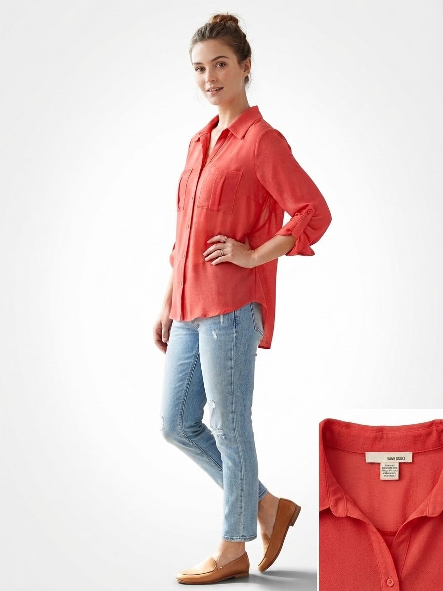 Chemise en mousseline 