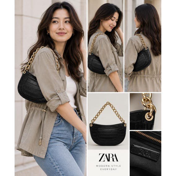 Sac à épaule Zara en très bon état 