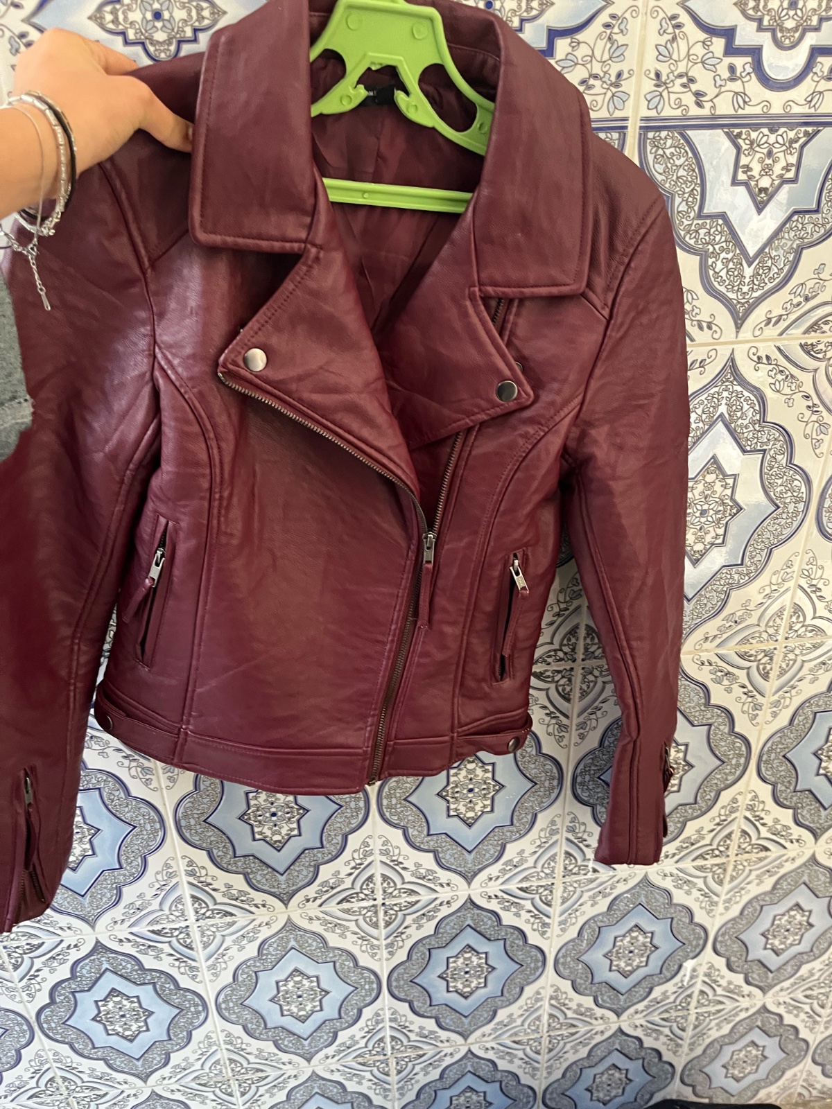 Veste cuir
