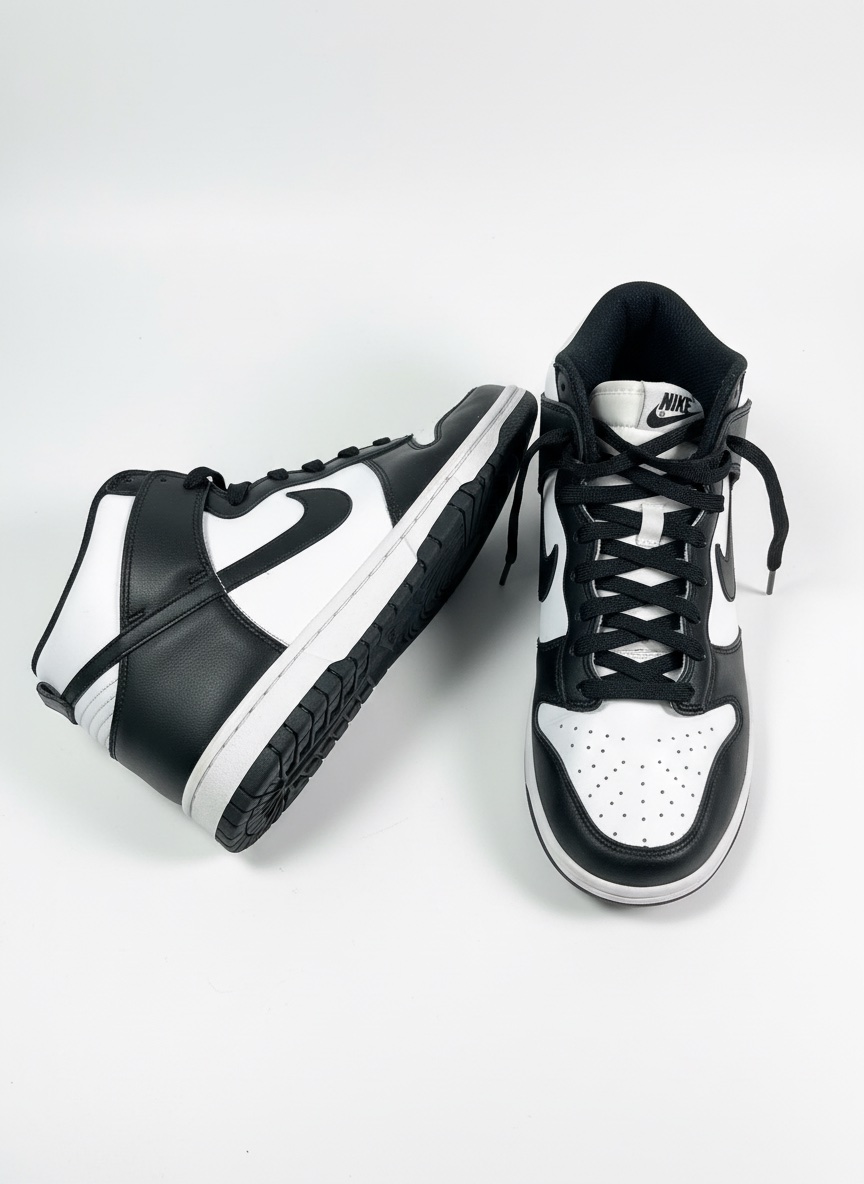 Baskets nike dunk retro panda authetique 