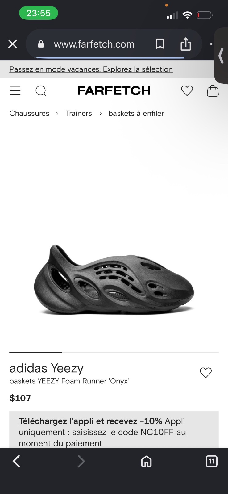 ADIDAS YEEZY authentique tres peu portee