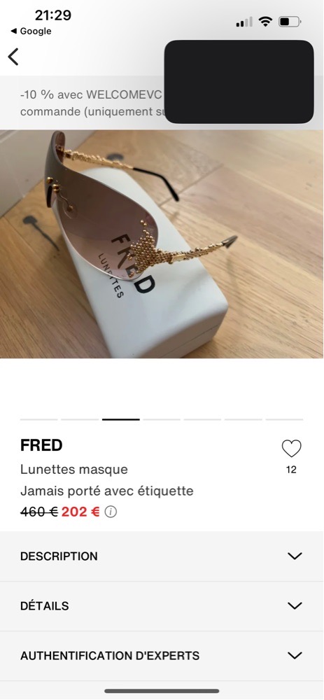 Lunettes FRED