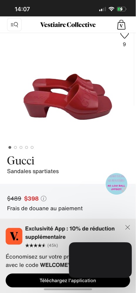 Sandales GUCCI 