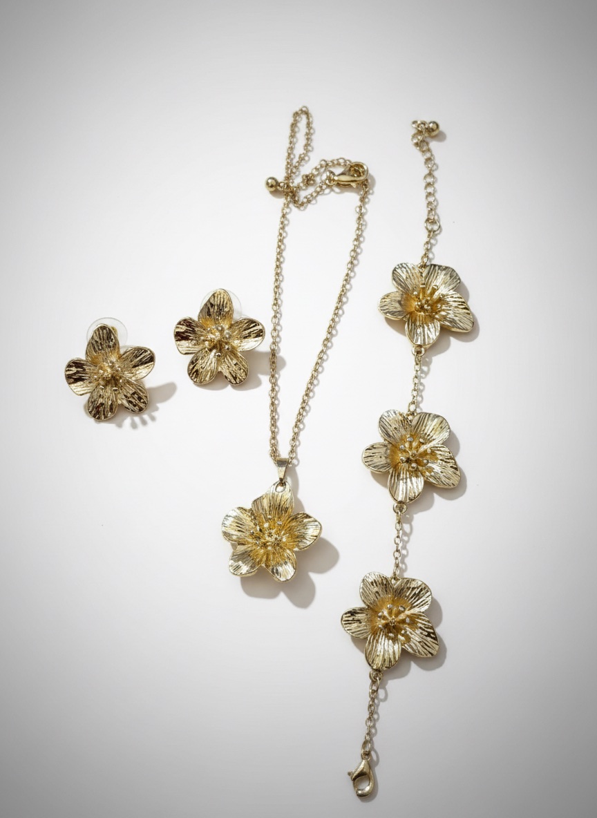 Parure à fleurs