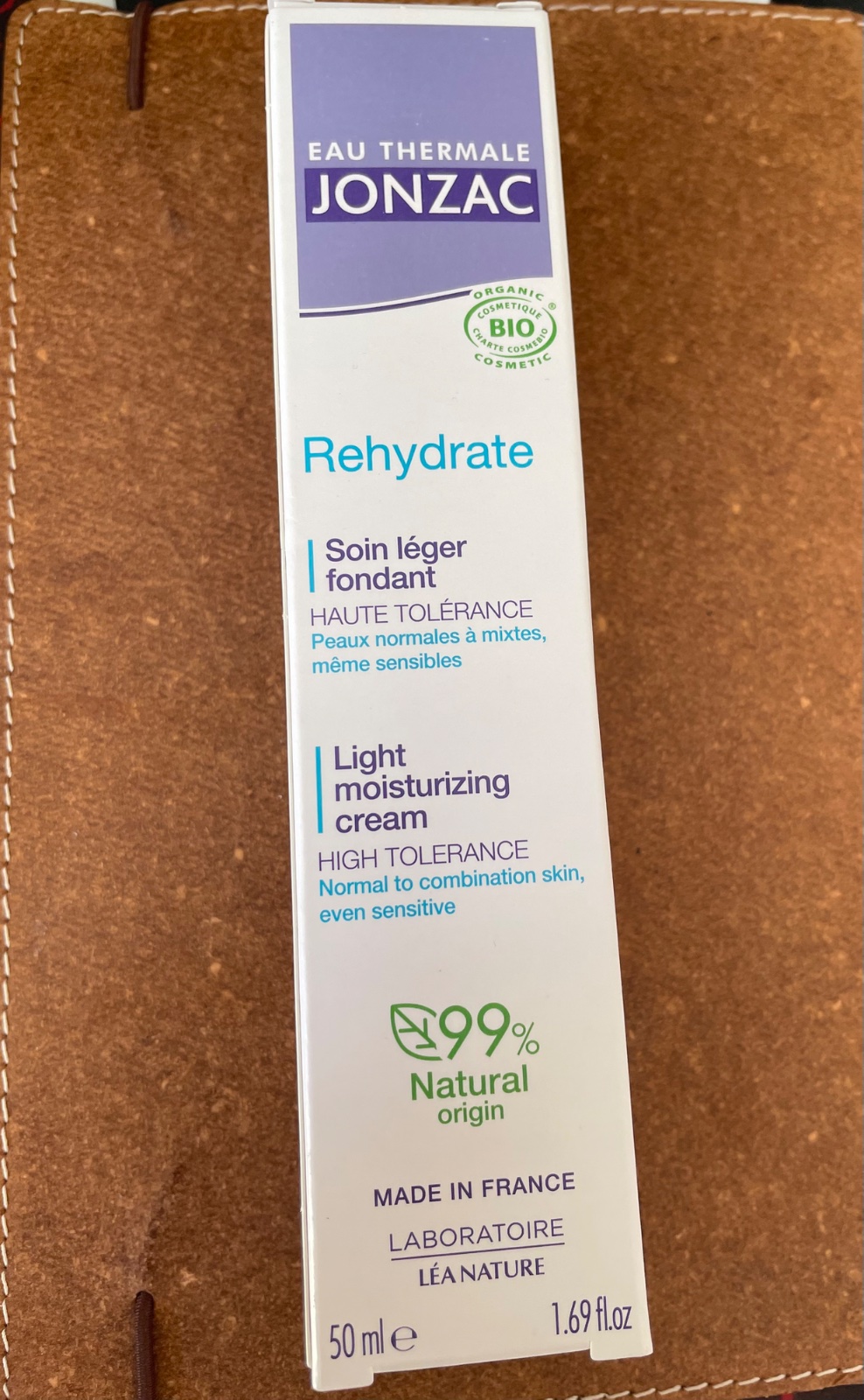 Crème hydratante pour visage Jonzac