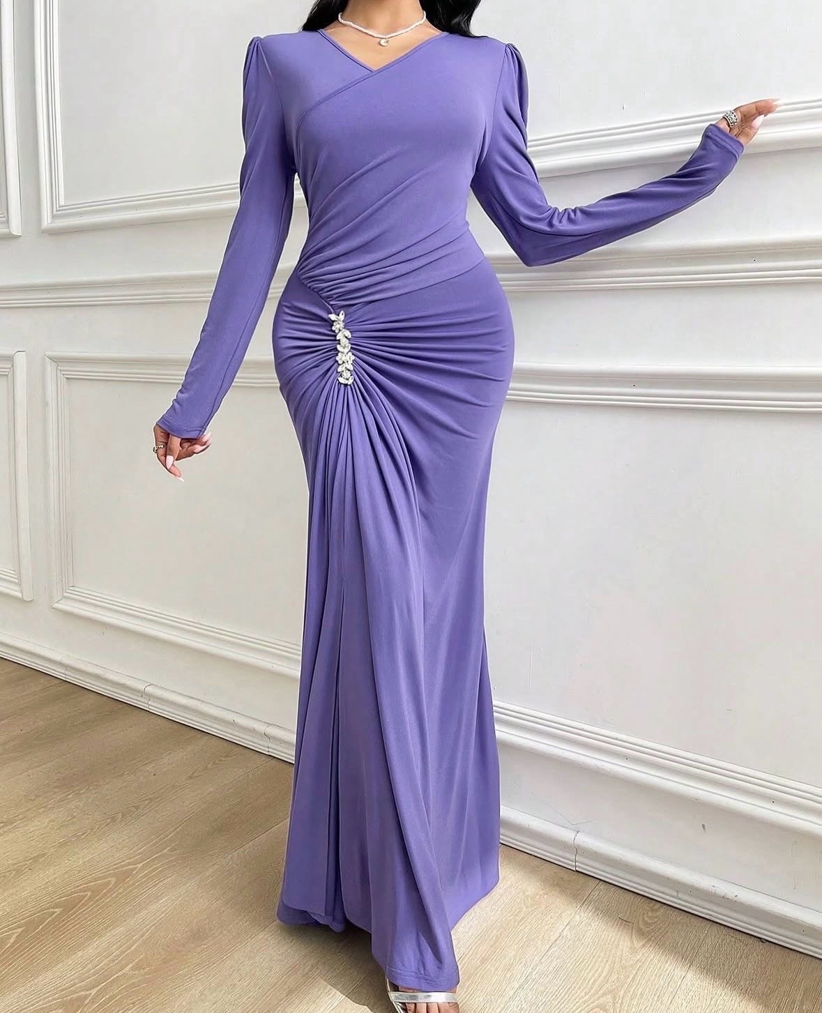 Robe shein biolet