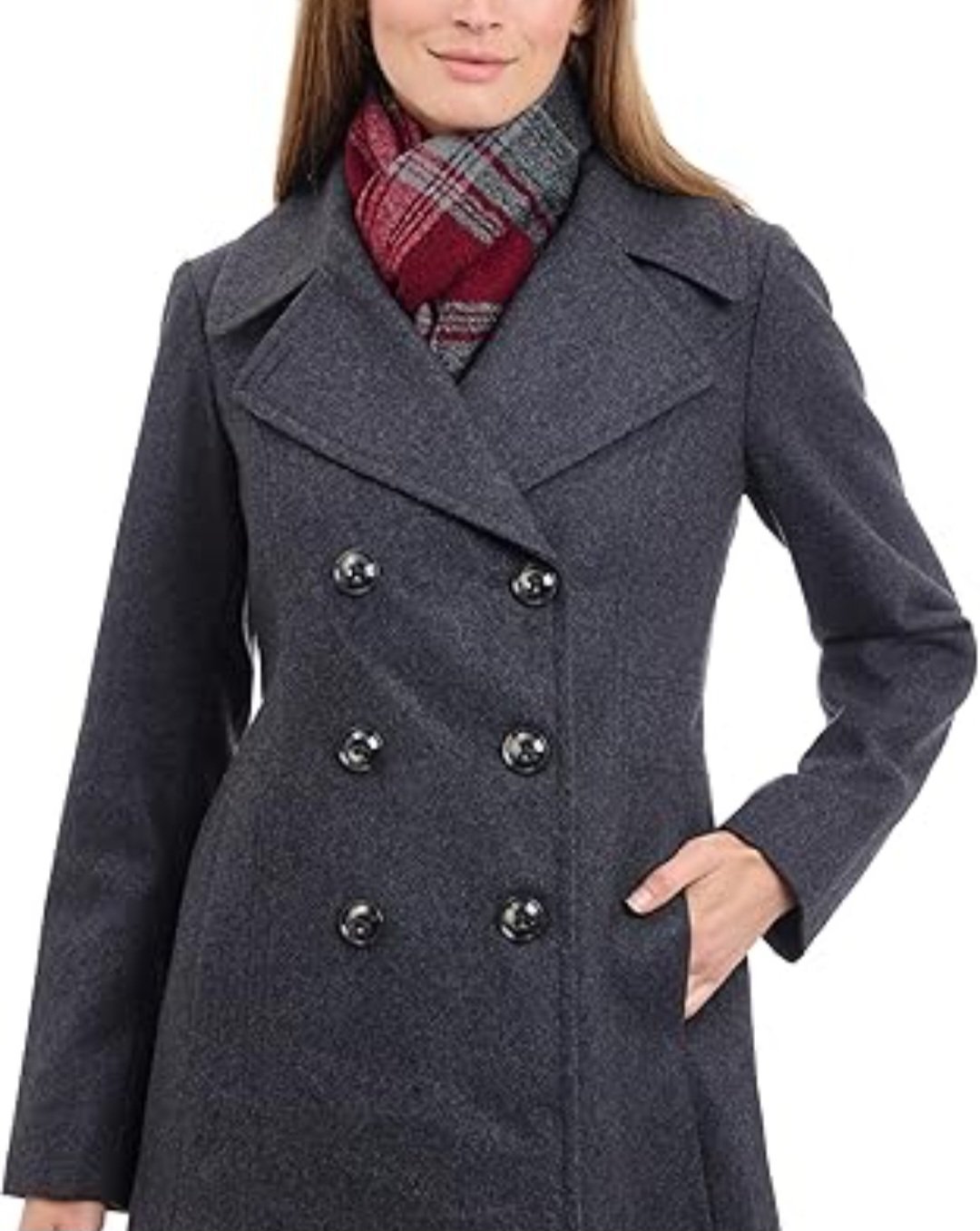 Manteau gris charbon