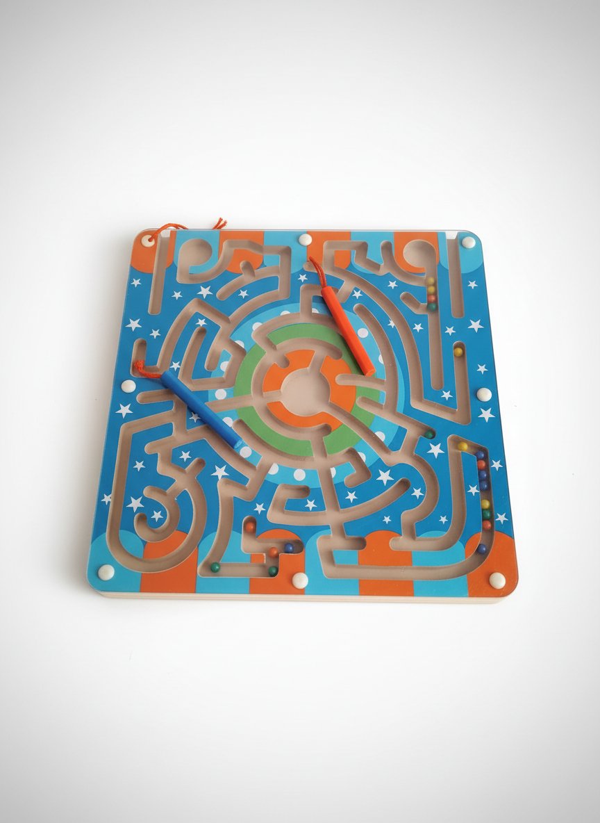 Jeu labyrinthe magnétique éducatif pour enfant✨️