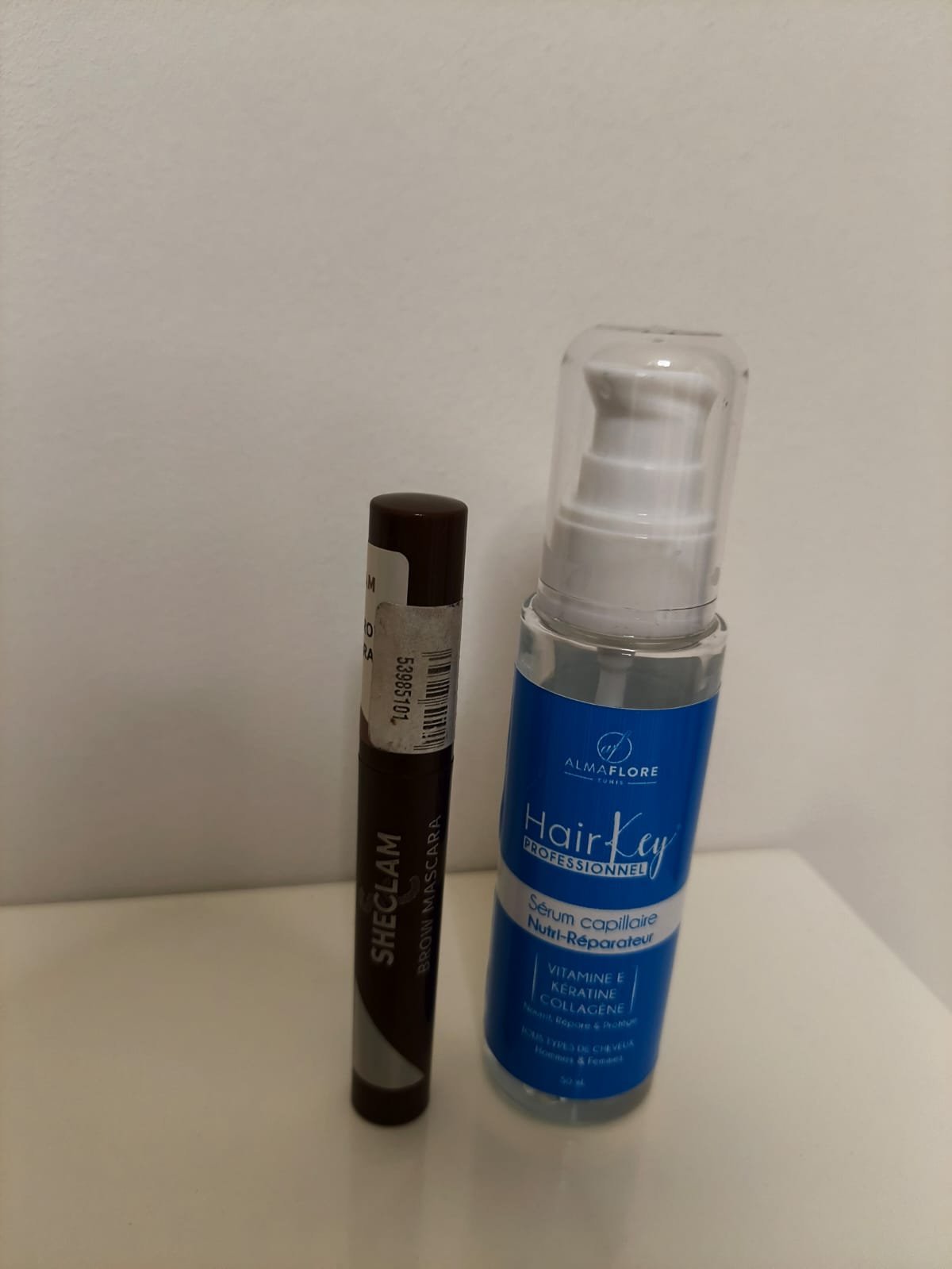 Mascara pour sourcils+serum cheveux💙🤎