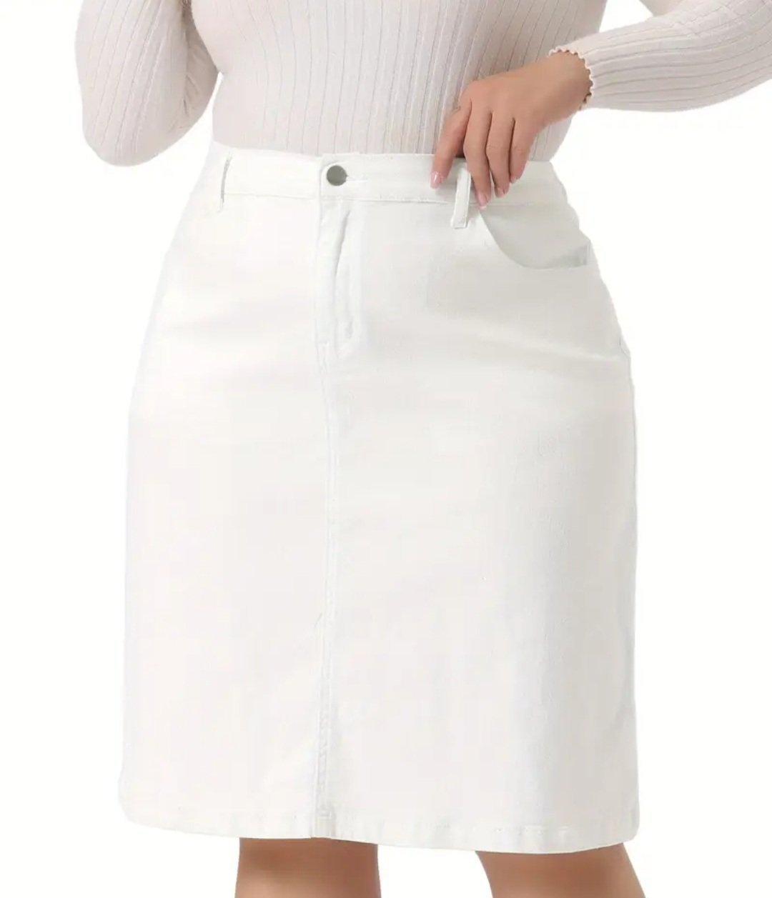 Jupe blanche Vero Moda Denim🤍✨️