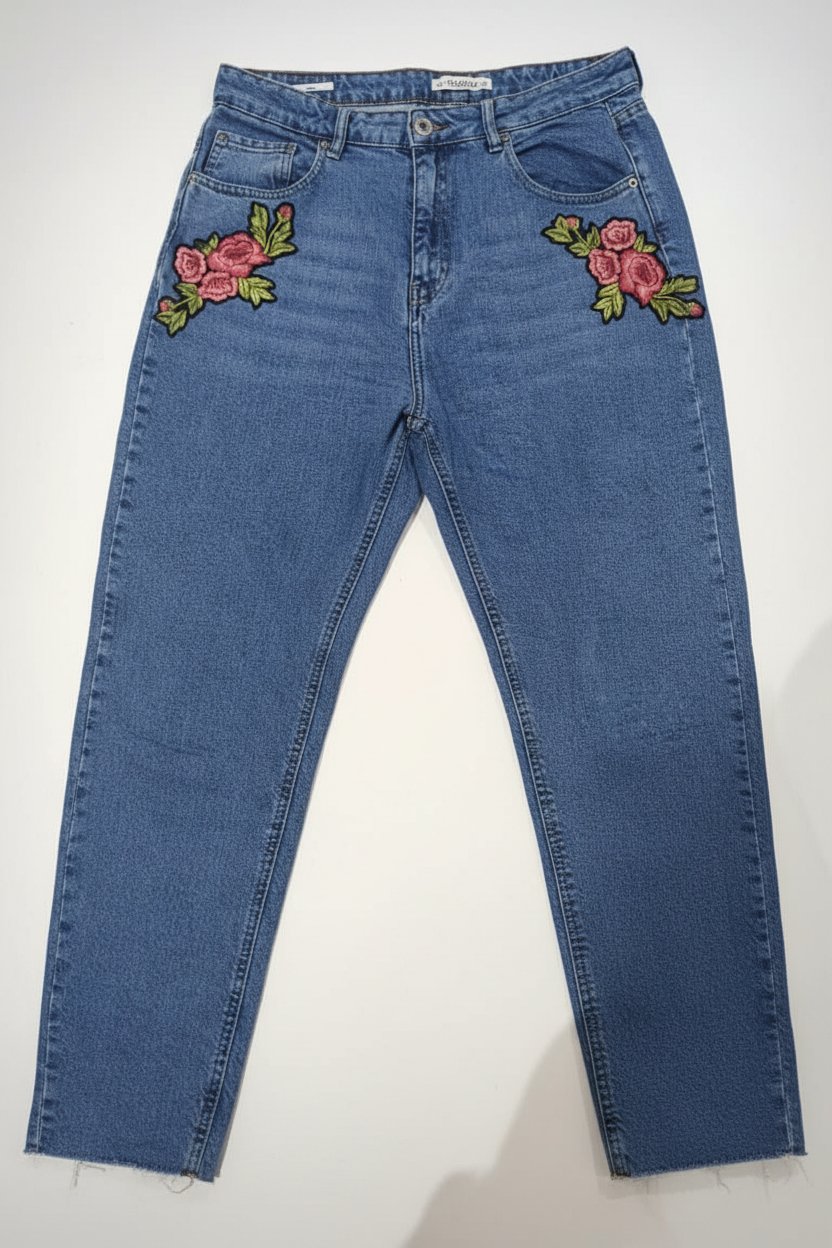 Jean mom fit💙✨️