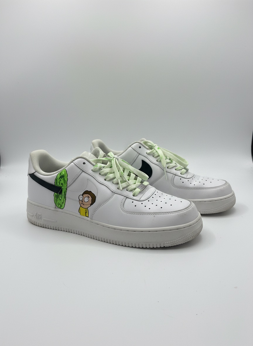 Nike Air Force 1 Rick and Morty Custom Original
