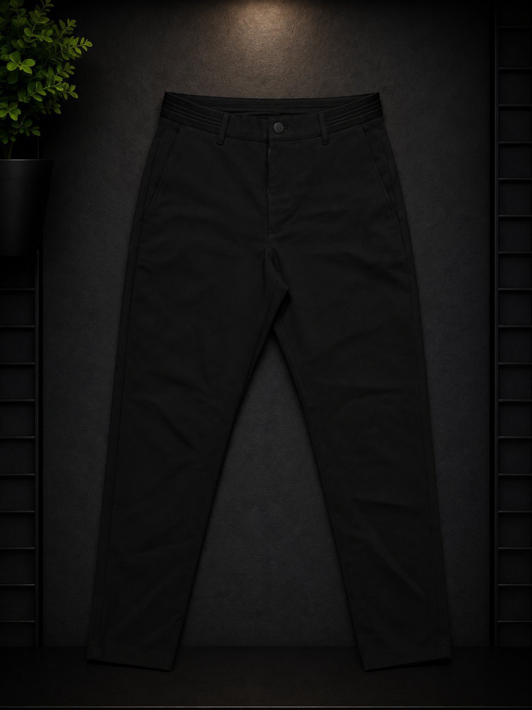 Pantalon Zara noir, taille S / EU 36, coupe élégante et classique. Idéal pour un look chic ou décontracté.