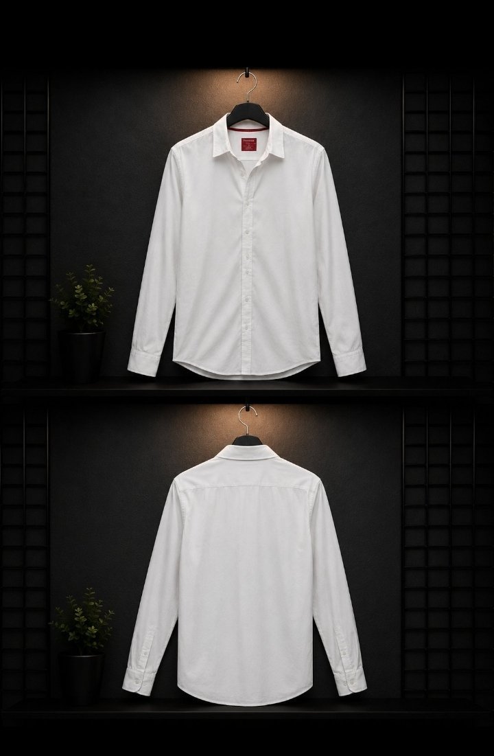 Lot de 2 chemises blanches 🤍 Élégantes et en très bon état, idéales pour un style chic et classique. Vendues ensemble à prix promo ! 🔥
