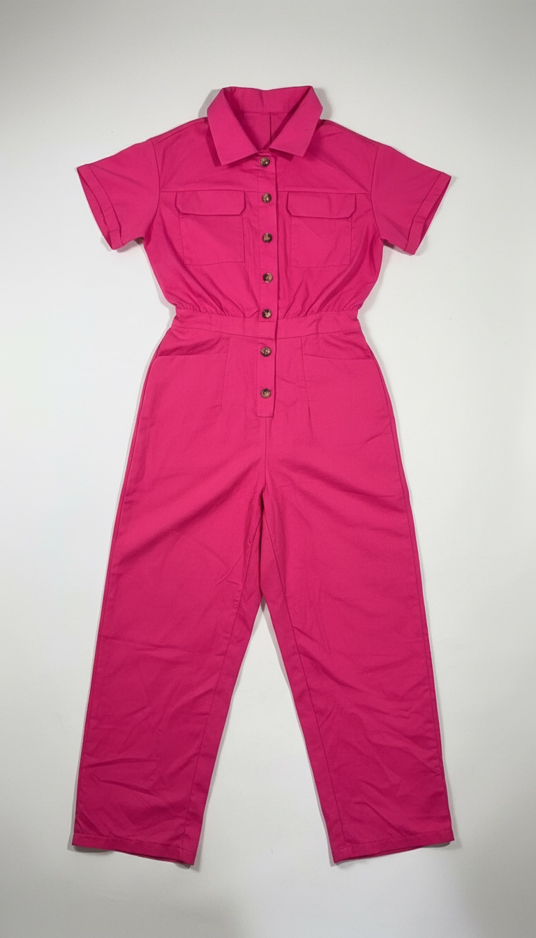 Combinaison très chic rose fushia 