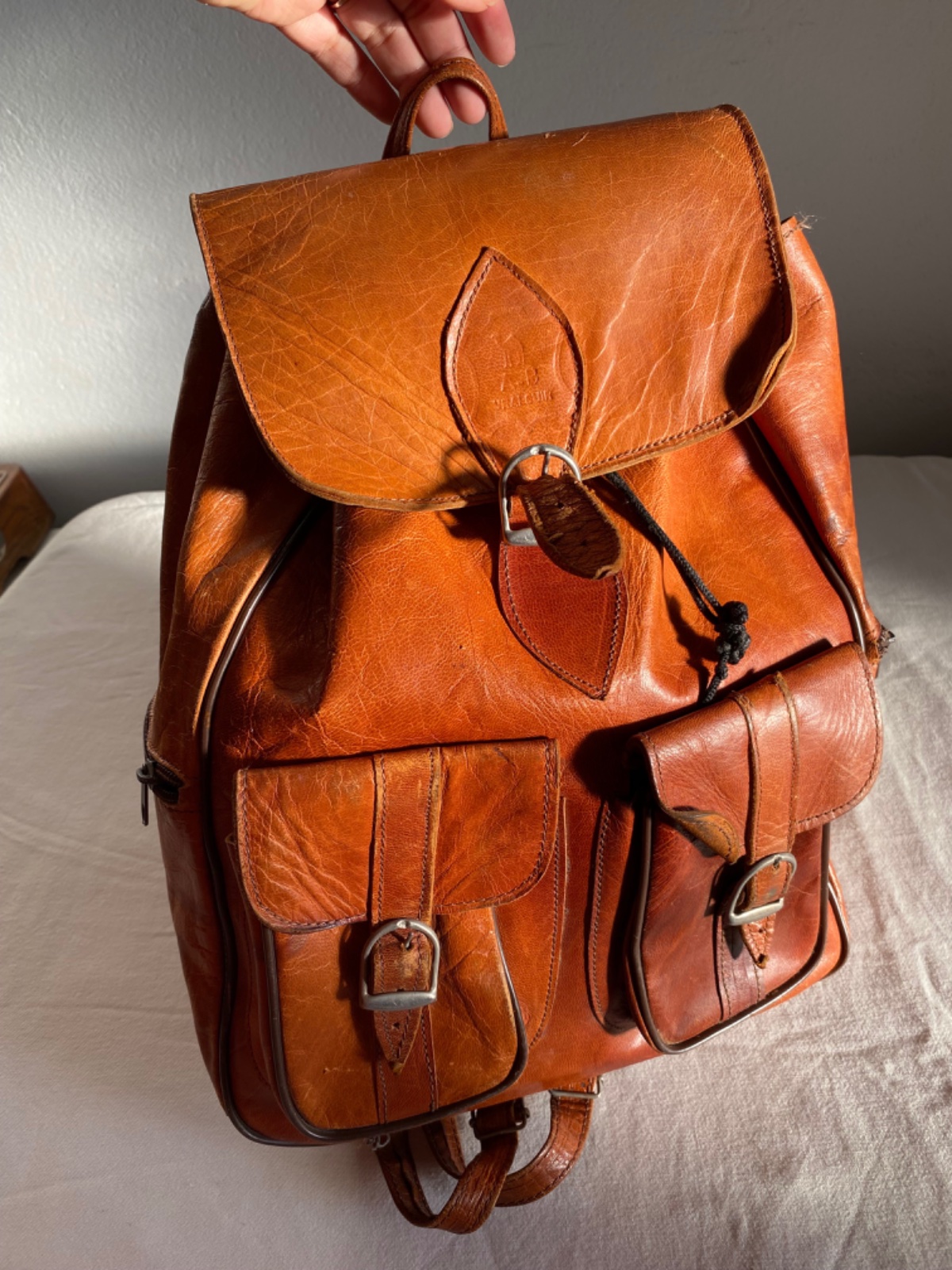 Cartable vrai cuire 