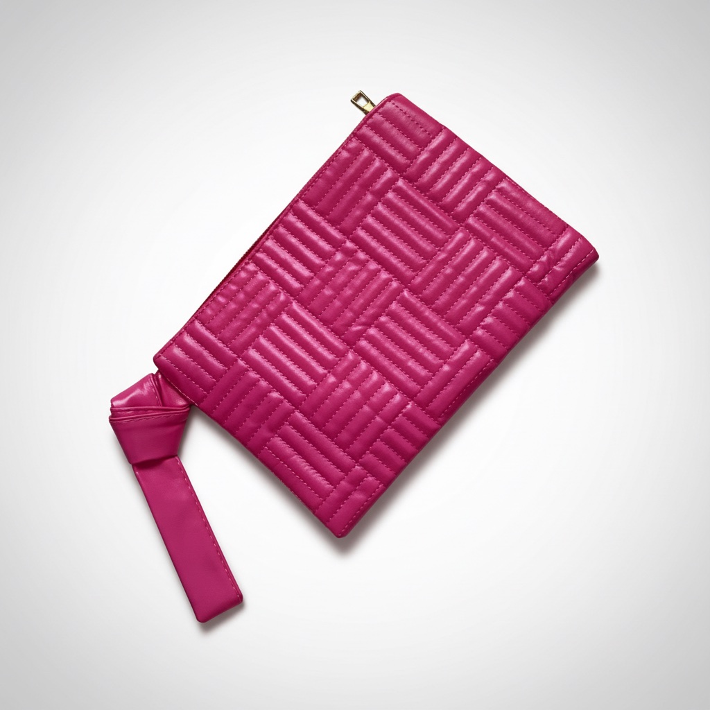 Pochette rose fushia 