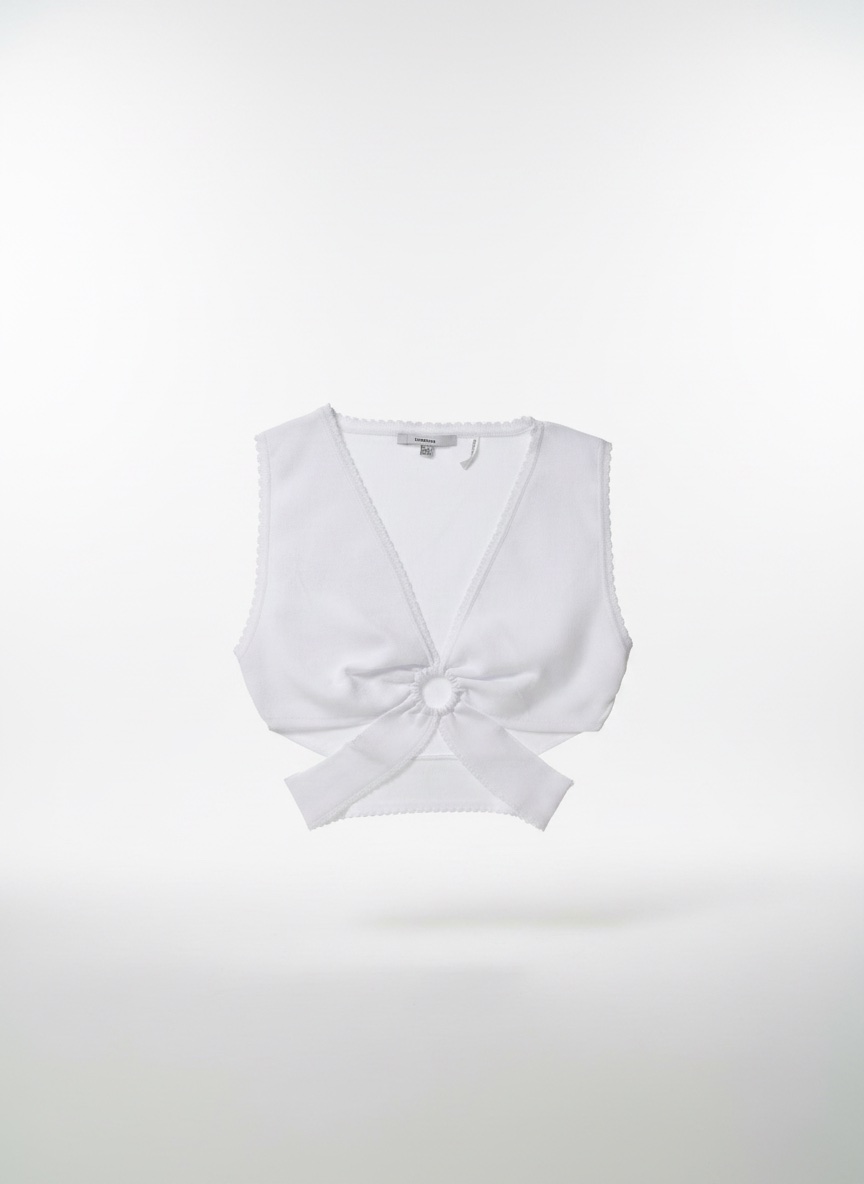 Pull blanc très chic 