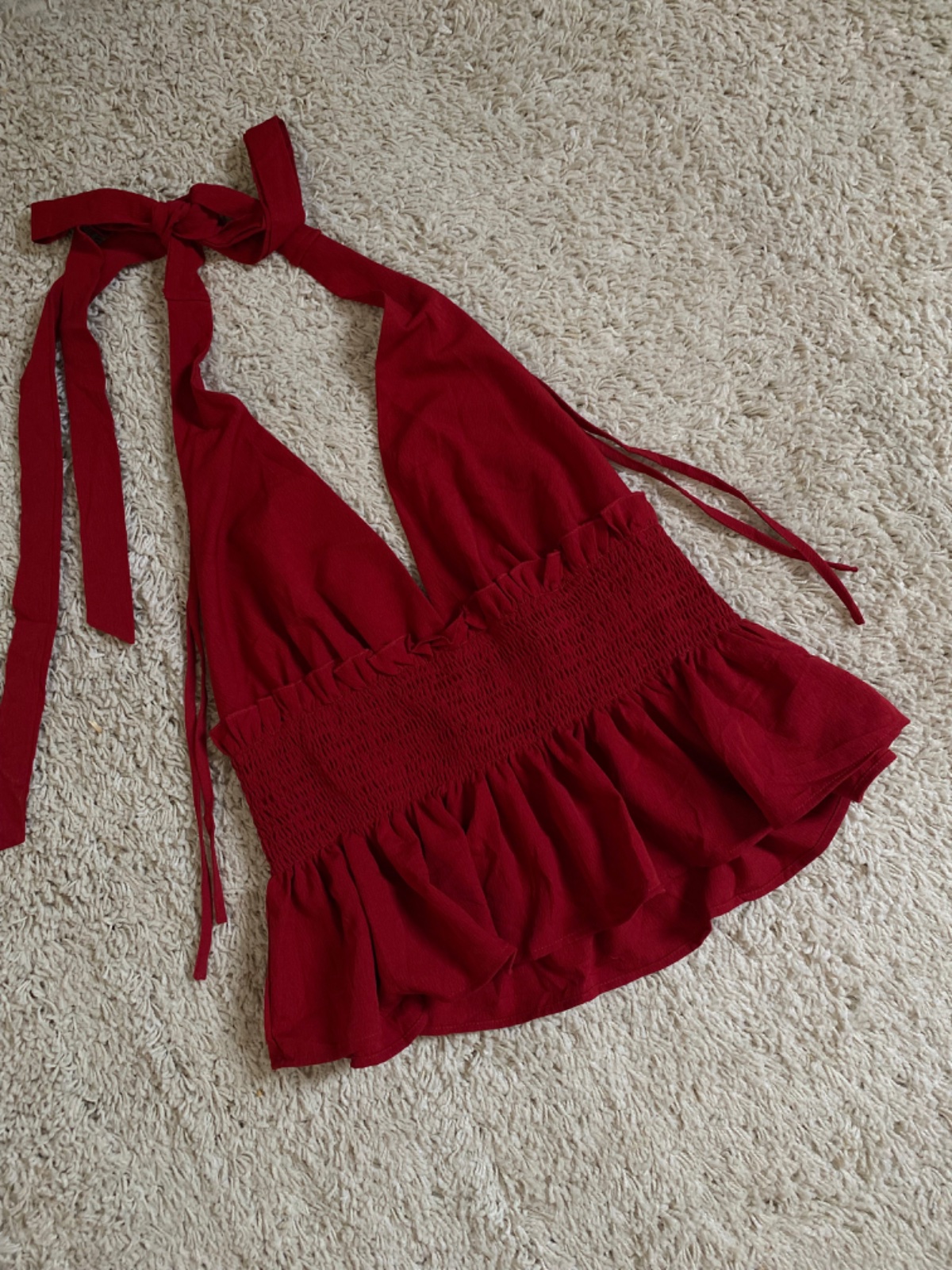 Haute shein rouge 