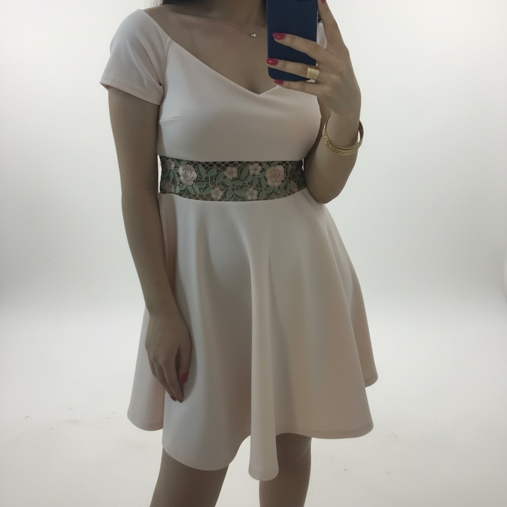 Robe rose