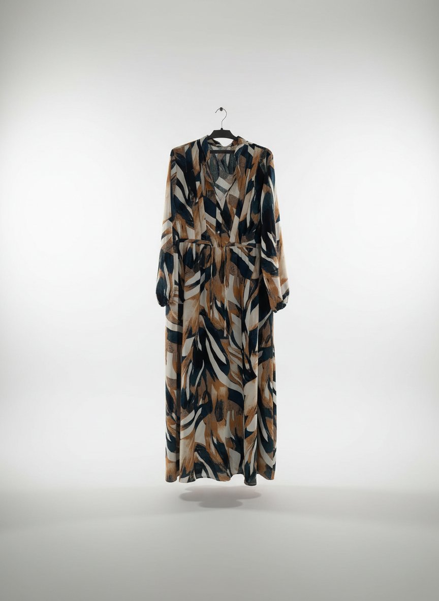 Robe voilée 