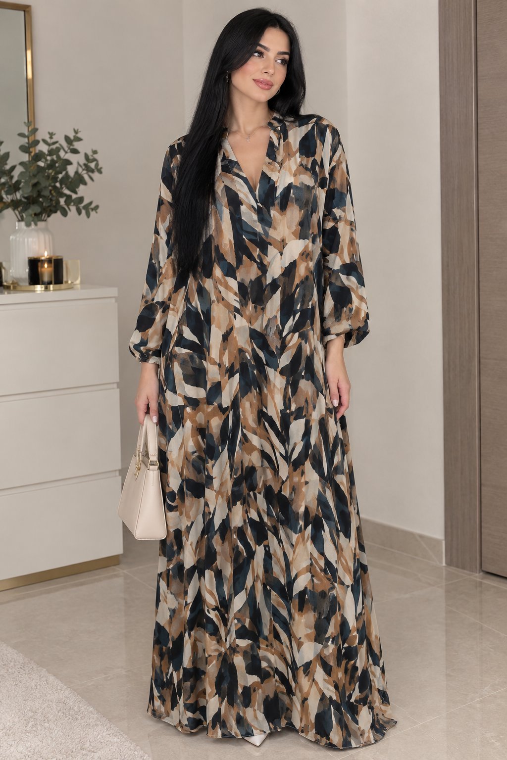 Très belle robe soie satiné 