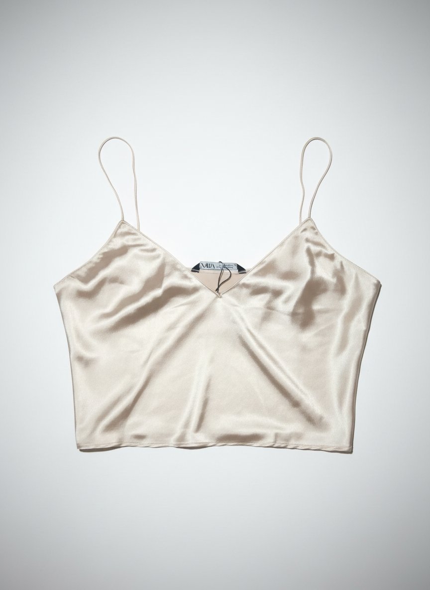Haut en soie zara