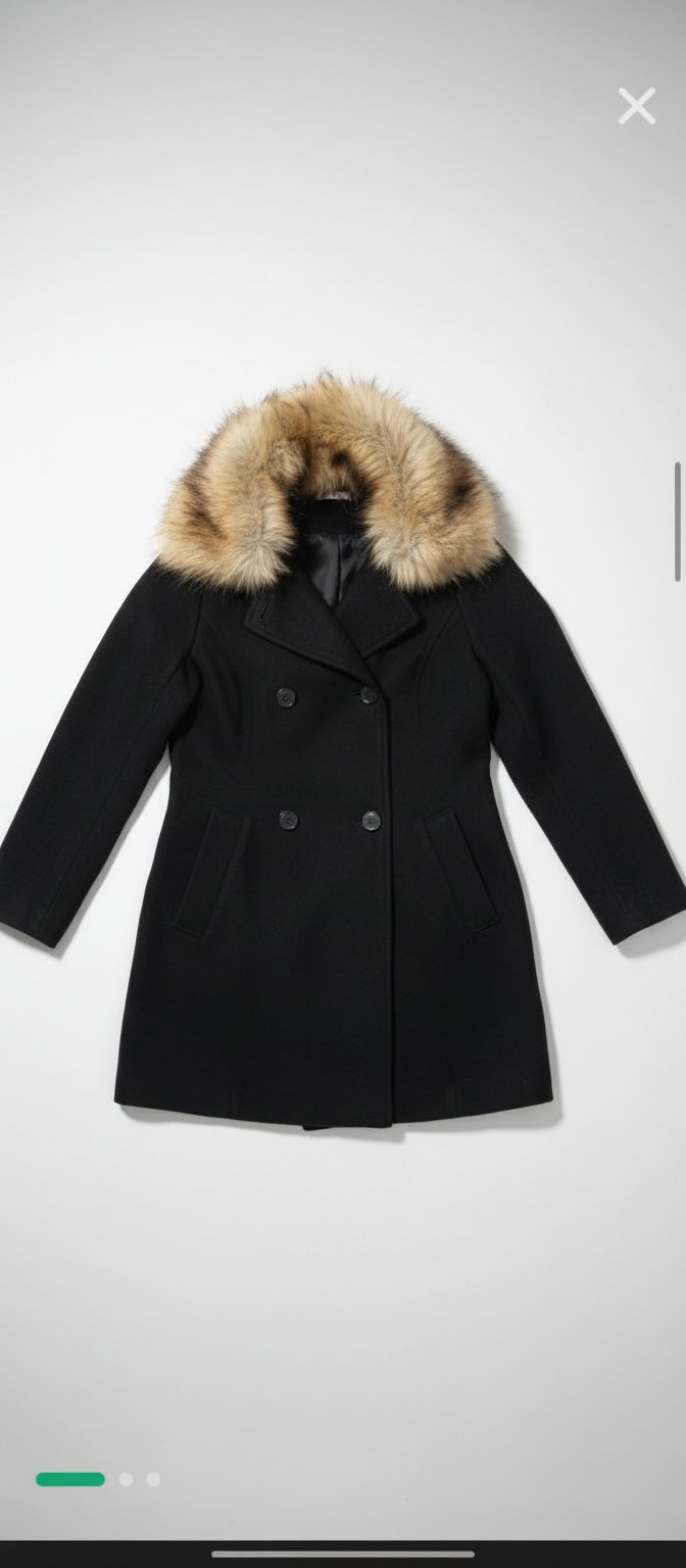 Manteau avec fourrure 