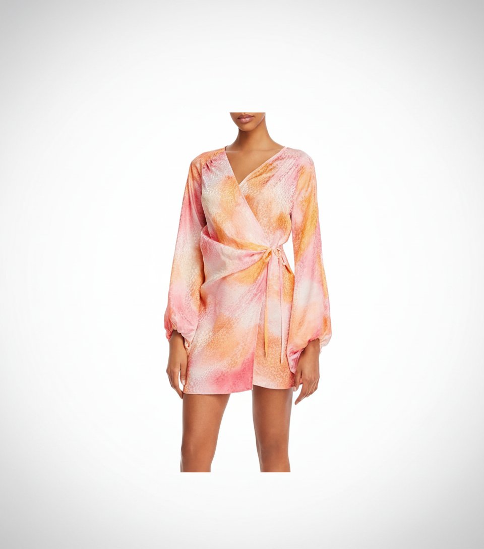 Chemise robe en soie 