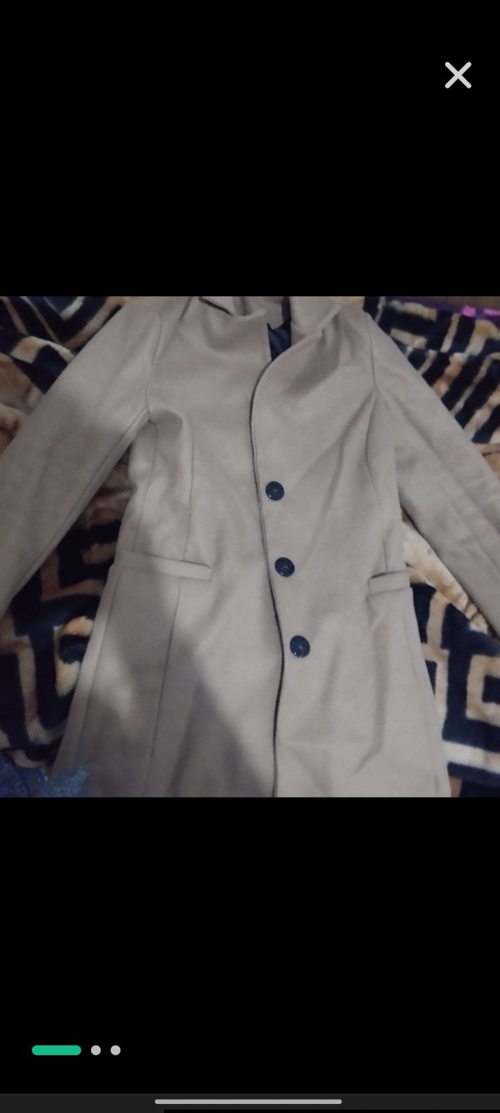 Manteau Cachemire beige
