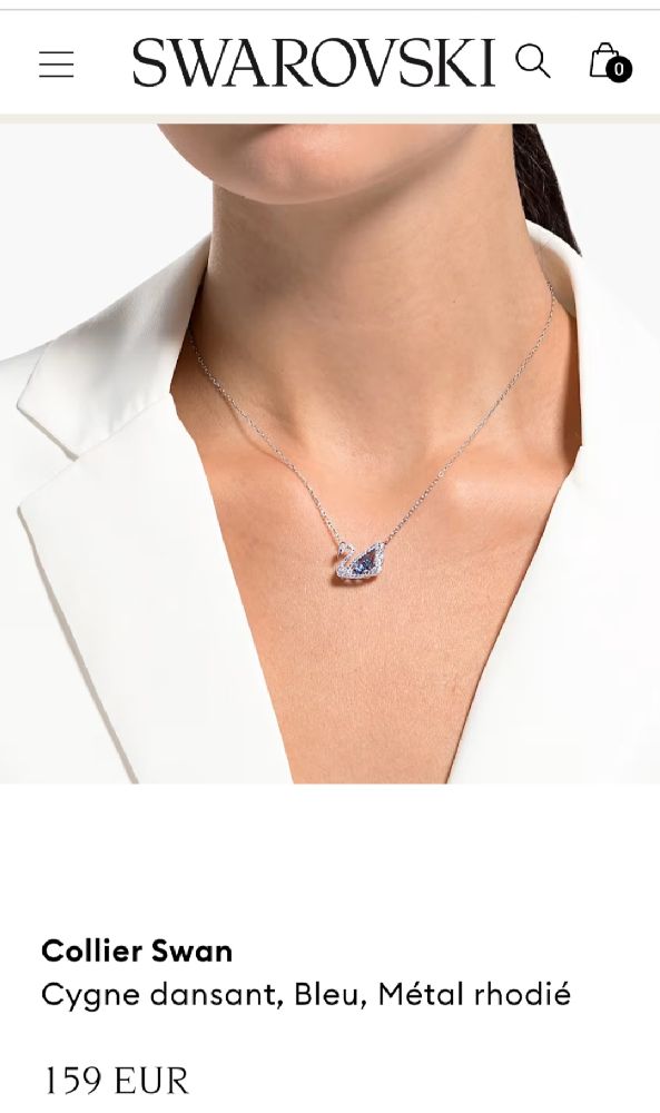Collier swan 